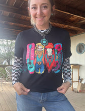 Painted Cowgirl Tee
