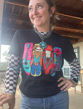 Painted Cowgirl Tee