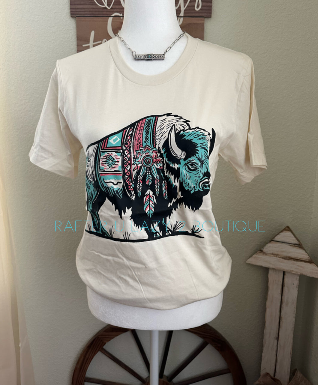 Aztec Buffalo Tee