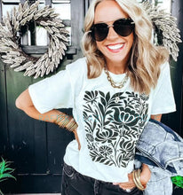 Ebony Floral Tee