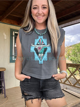 Aztec Cowskull Tank