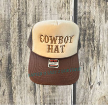 Cowboy Hat Trucker Cap