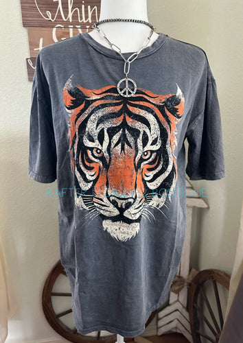 Dark Grey Tiger Tee