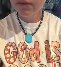 Turquoise Slab Necklace