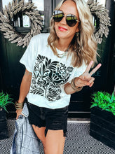 Ebony Floral Tee