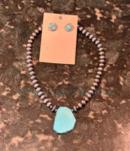 Turquoise Slab Necklace