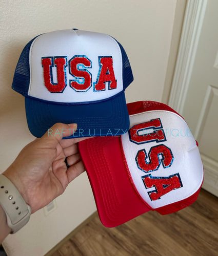 USA Trucker Caps