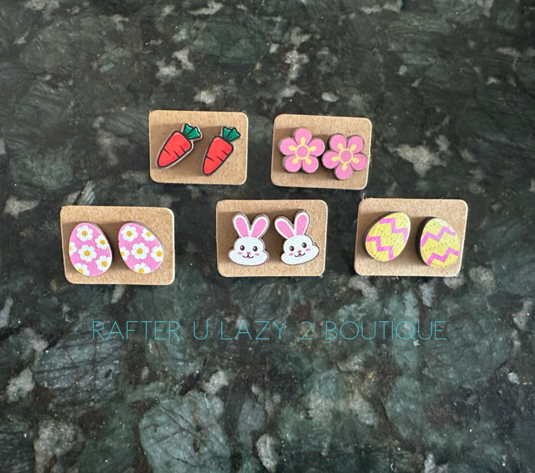 Easter/Spring Stud Earrings