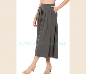 Basic Grey Skirt
