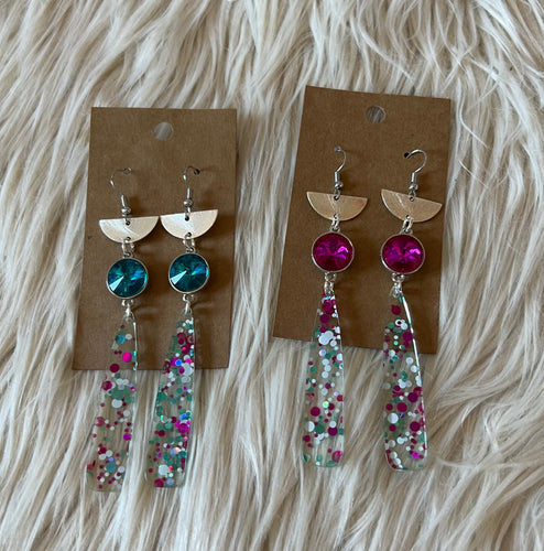 Three Tiered Earrings